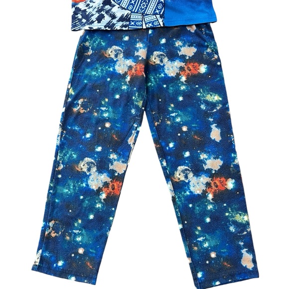 Cat & Jack Blue long sleeve pajama set. - Picture 3 of 5